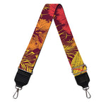 Retro Hawaiian Tropical Floral Print Bag Strap