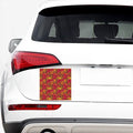 Retro Hawaiian Tropical Floral Print Car Sticker