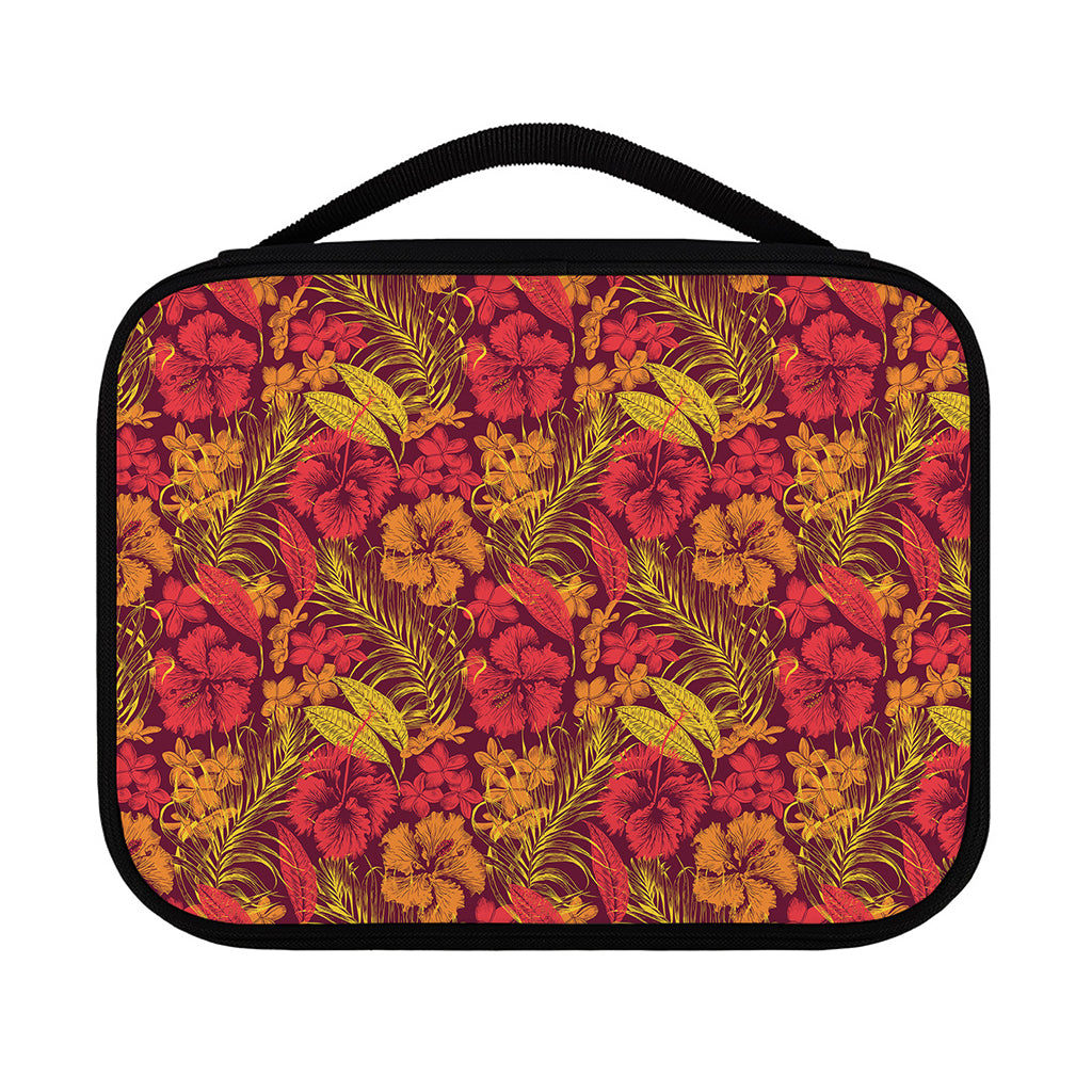 Retro Hawaiian Tropical Floral Print Classic Bible Case