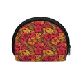 Retro Hawaiian Tropical Floral Print Coin Purse