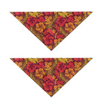 Retro Hawaiian Tropical Floral Print Dog Bandana