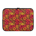 Retro Hawaiian Tropical Floral Print Laptop Sleeve