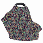 Retro Indian Paisley Pattern Print Baby Seat Cover