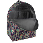 Retro Indian Paisley Pattern Print Backpack