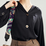 Retro Indian Paisley Pattern Print Bag Strap