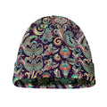 Retro Indian Paisley Pattern Print Beanie