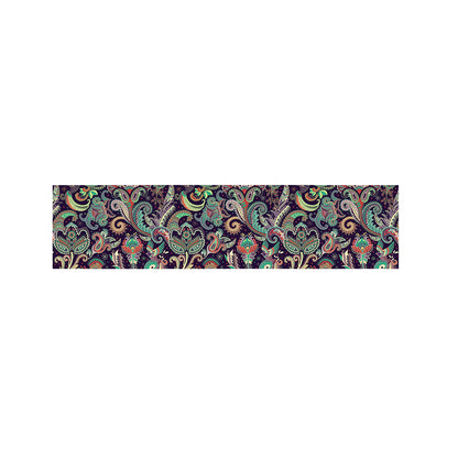 Retro Indian Paisley Pattern Print Bed Runner