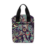 Retro Indian Paisley Pattern Print Bible Tote Bag
