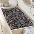 Retro Indian Paisley Pattern Print Changing Pad Cover