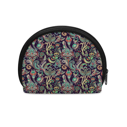 Retro Indian Paisley Pattern Print Coin Purse