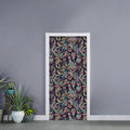 Retro Indian Paisley Pattern Print Door Sticker