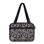 Retro Indian Paisley Pattern Print Double Strap Bible Bag
