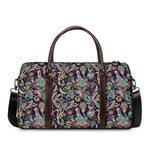 Retro Indian Paisley Pattern Print Duffle Bag