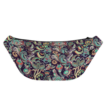 Retro Indian Paisley Pattern Print Fanny Pack