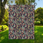 Retro Indian Paisley Pattern Print Garden Flag