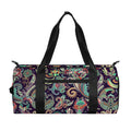 Retro Indian Paisley Pattern Print Gym Bag