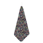 Retro Indian Paisley Pattern Print Hand Towel