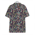 Retro Indian Paisley Pattern Print Hawaiian Shirt