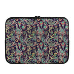 Retro Indian Paisley Pattern Print Laptop Sleeve