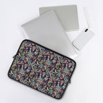 Retro Indian Paisley Pattern Print Laptop Sleeve