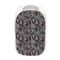 Retro Indian Paisley Pattern Print Mesh Laundry Hamper