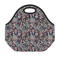 Retro Indian Paisley Pattern Print Neoprene Lunch Bag