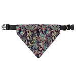 Retro Indian Paisley Pattern Print Over The Collar Dog Bandana