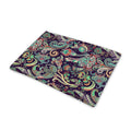 Retro Indian Paisley Pattern Print Pet Cooling Mat Cover