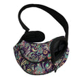Retro Indian Paisley Pattern Print Pet Sling Carrier