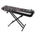 Retro Indian Paisley Pattern Print Piano Keyboard Cover