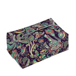 Retro Indian Paisley Pattern Print Rectangle Tissue Box Cover