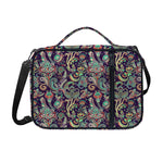 Retro Indian Paisley Pattern Print Shoulder Strap Bible Bag