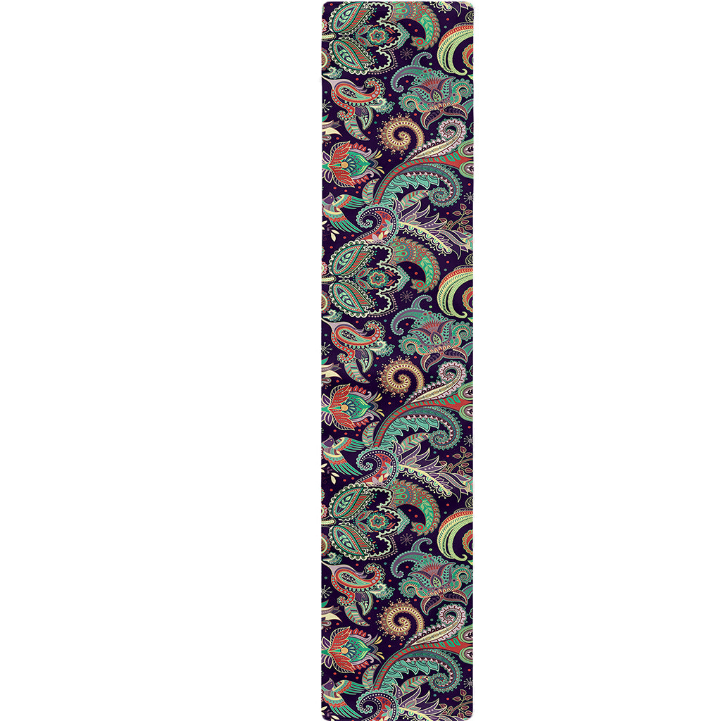 Retro Indian Paisley Pattern Print Table Runner