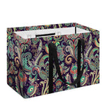 Retro Indian Paisley Pattern Print Utility Tote Bag