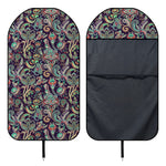 Retro Indian Paisley Pattern Print Waterproof Car Seat Cover