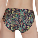 Retro Indian Paisley Pattern Print Women's Panties