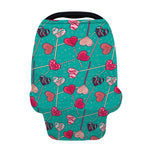 Retro Lollipop Pattern Print Baby Seat Cover