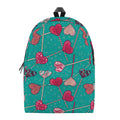 Retro Lollipop Pattern Print School Backpack