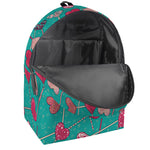 Retro Lollipop Pattern Print Backpack
