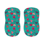 Retro Lollipop Pattern Print Bar Stool Covers