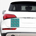 Retro Lollipop Pattern Print Car Sticker