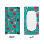 Retro Lollipop Pattern Print Changing Pad Cover