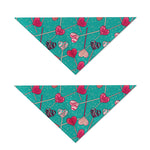Retro Lollipop Pattern Print Dog Bandana