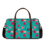 Retro Lollipop Pattern Print Duffle Bag