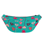 Retro Lollipop Pattern Print Fanny Pack