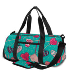 Retro Lollipop Pattern Print Gym Bag