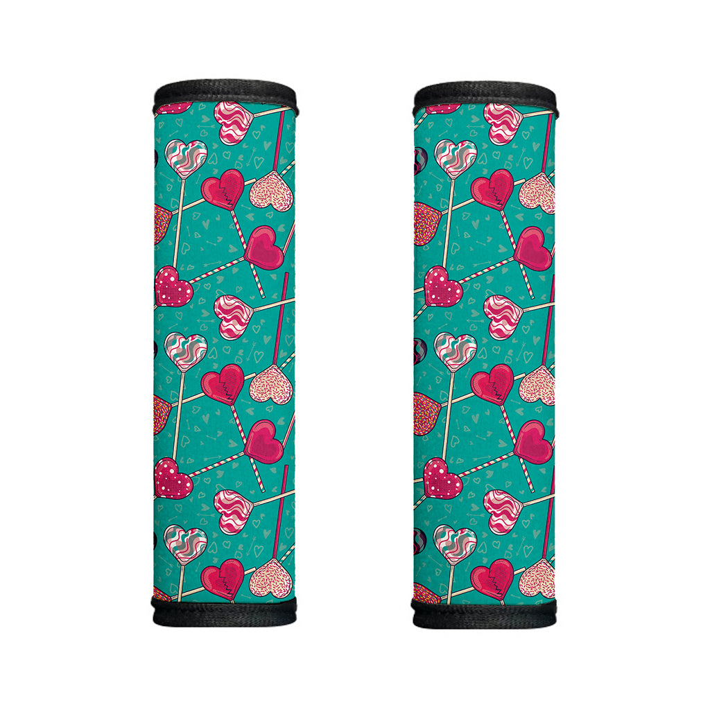 Retro Lollipop Pattern Print Handle Covers
