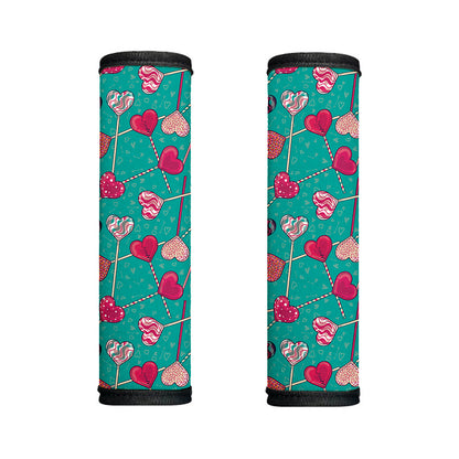 Retro Lollipop Pattern Print Handle Covers