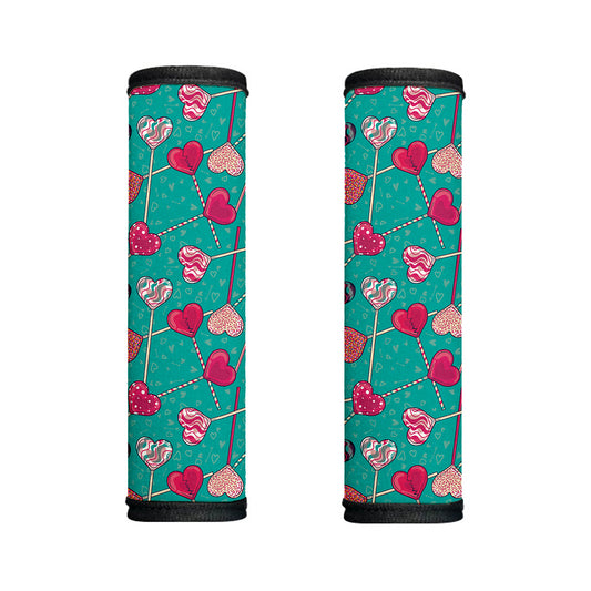 Retro Lollipop Pattern Print Handle Covers