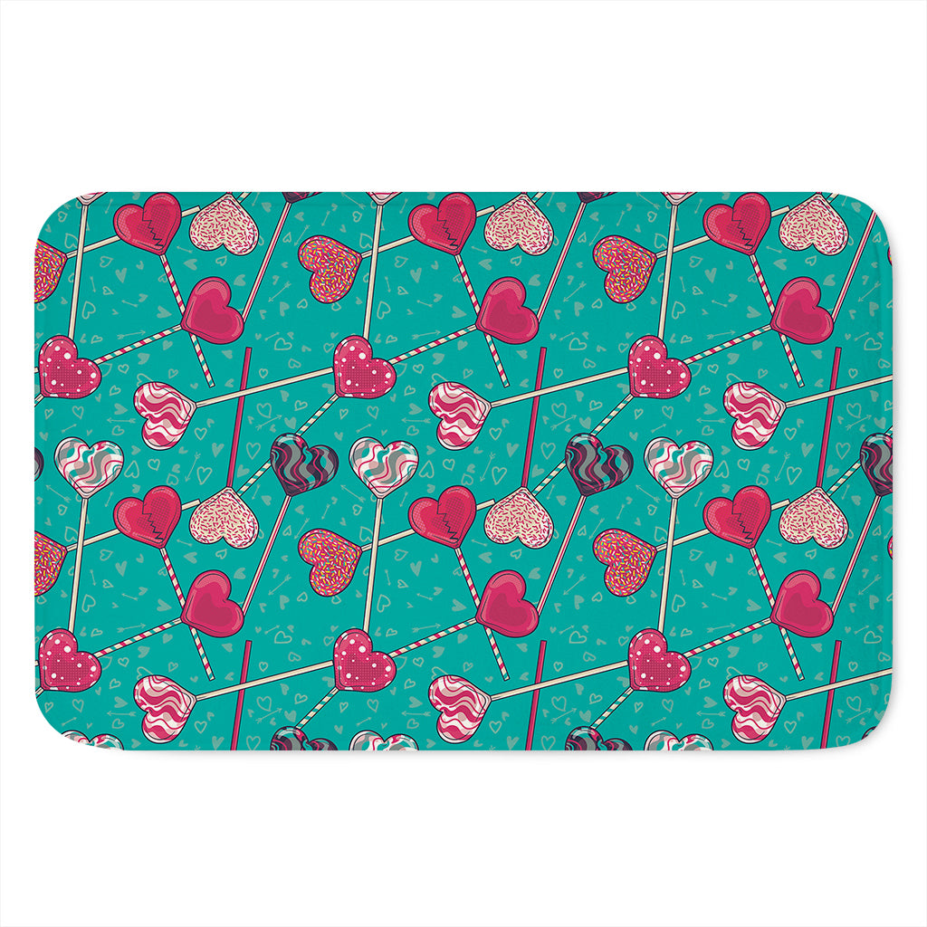 Retro Lollipop Pattern Print Indoor Door Mat